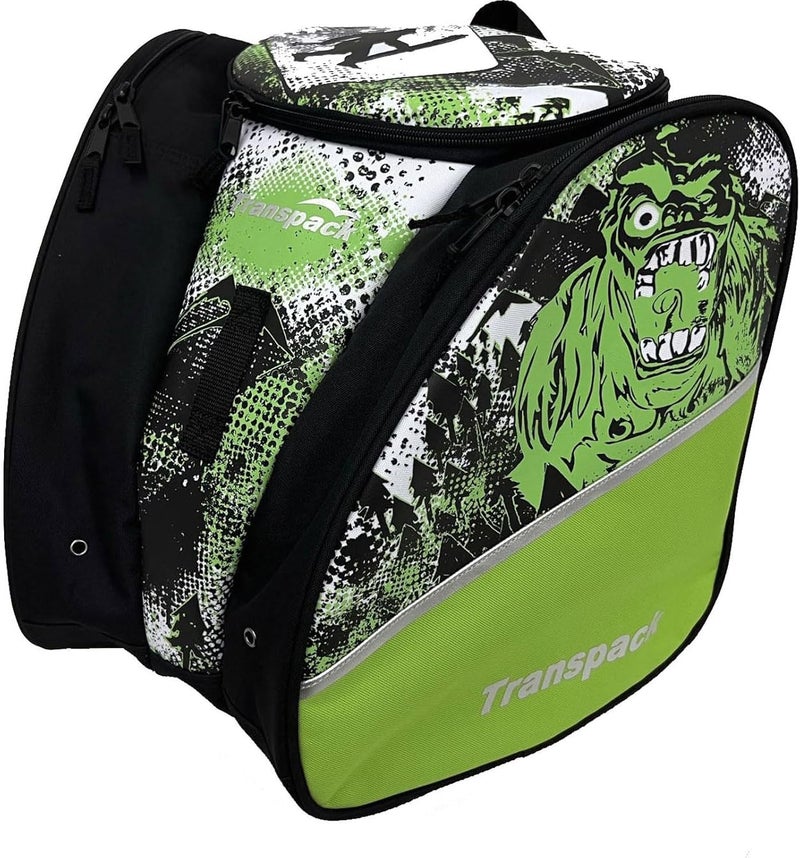 Transpack Edge Junior+ 38L Water-Resistant Padded Multi-Compartment Ski/Snowboard Boot Helmet Goggles & Gear Backpack Bag - Image 2